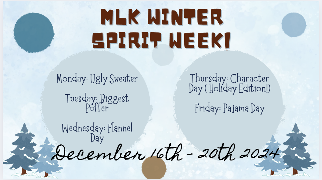 MLK Winter Spirit Week!!